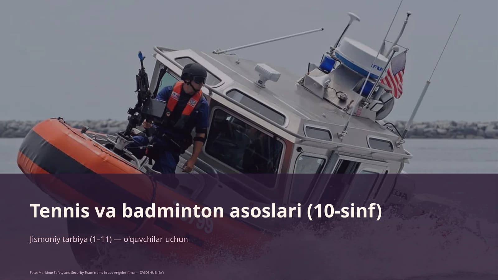 Tennis va badminton asoslari (10-sinf)
