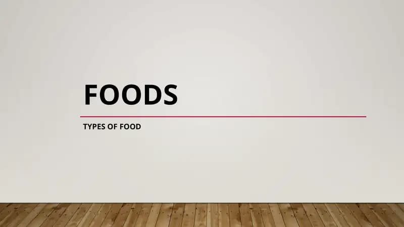 Foods