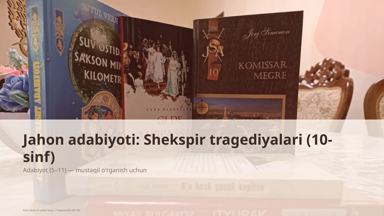 Jahon adabiyoti: Shekspir tragediyalari (10-sinf)