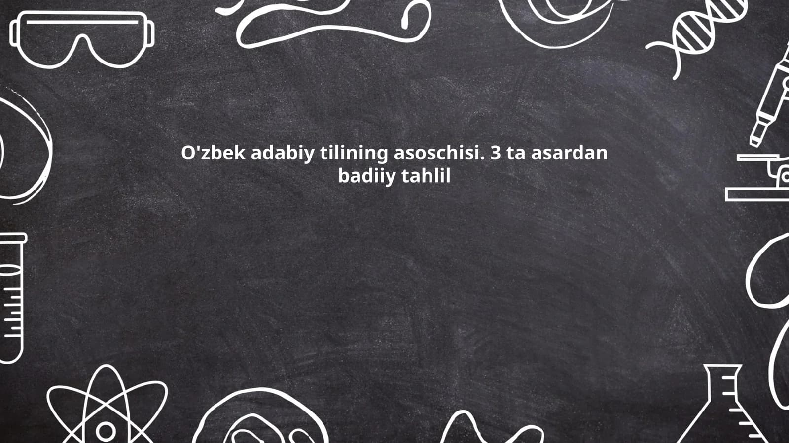 Navoiy davrida O'zbek adabiyotining rivoji