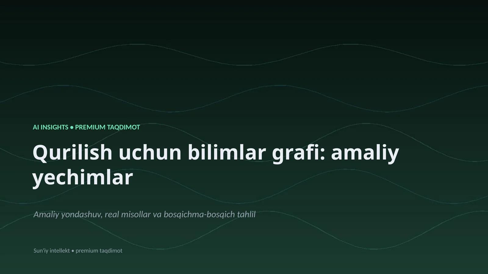 PREMIUM TAQDIMOT