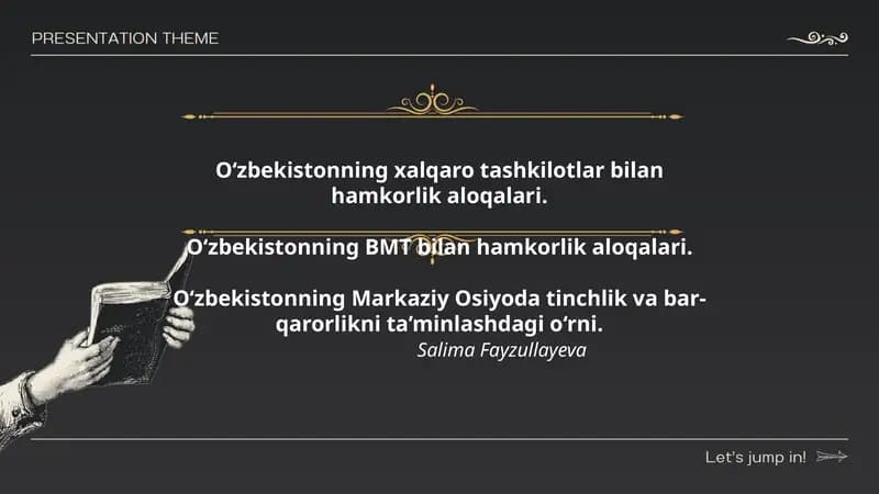 Xalqaro hamkorlik aloqalari