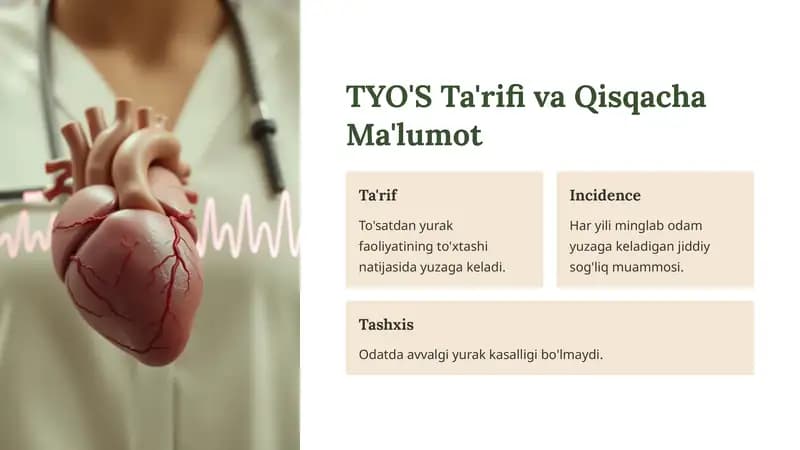 TYO'S Ta'rifi va Qisqacha Ma'lumot