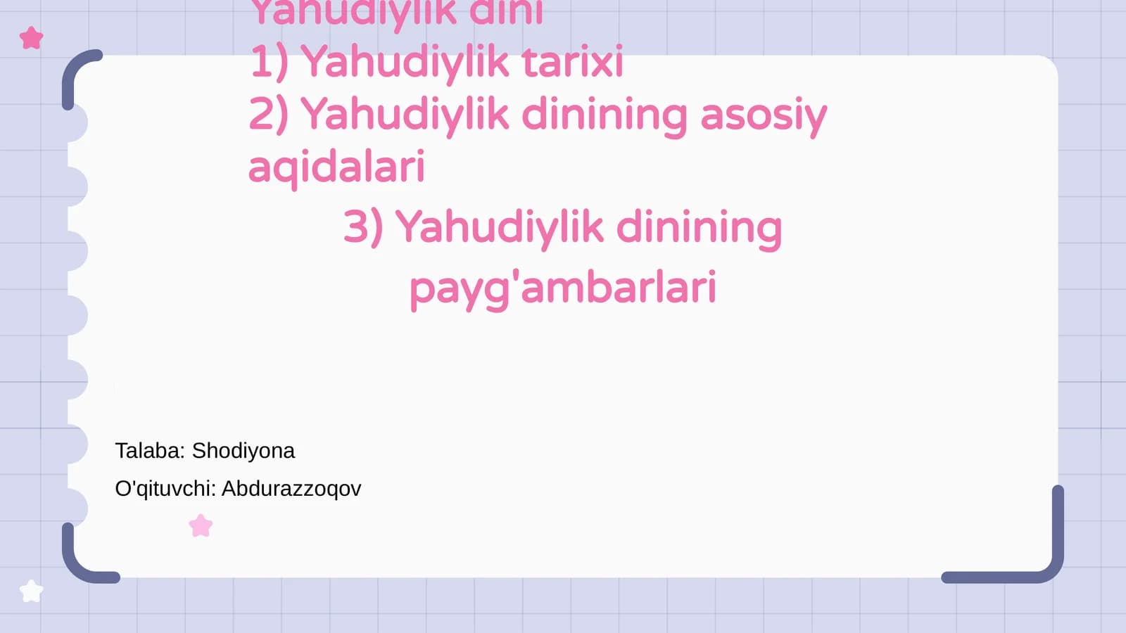 Yahudiylik dini