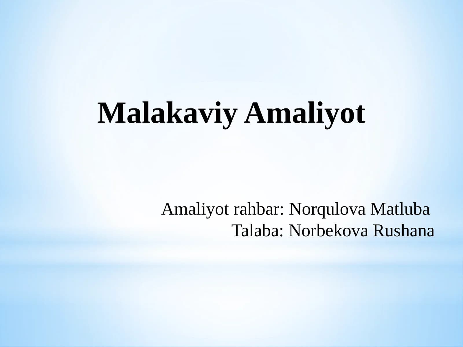 MalakaviyAmaliyot