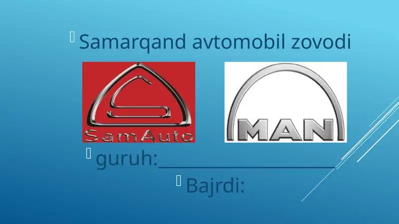Samarqand avtomobil zavodi