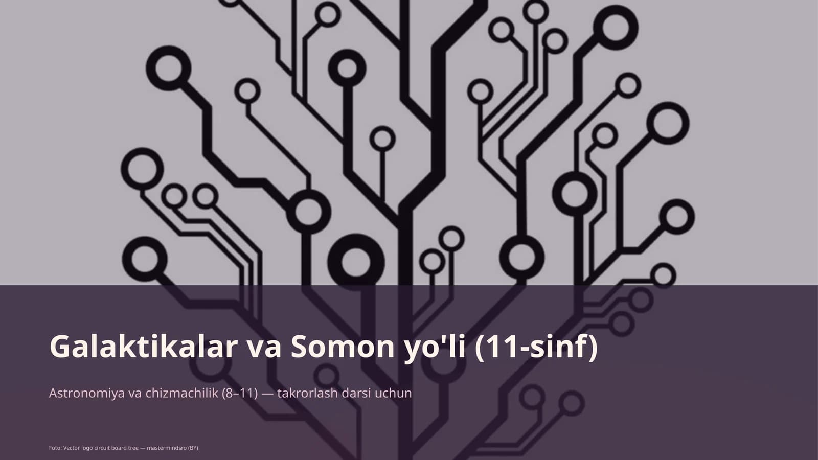 Galaktikalar va Somon yo'li (11-sinf)