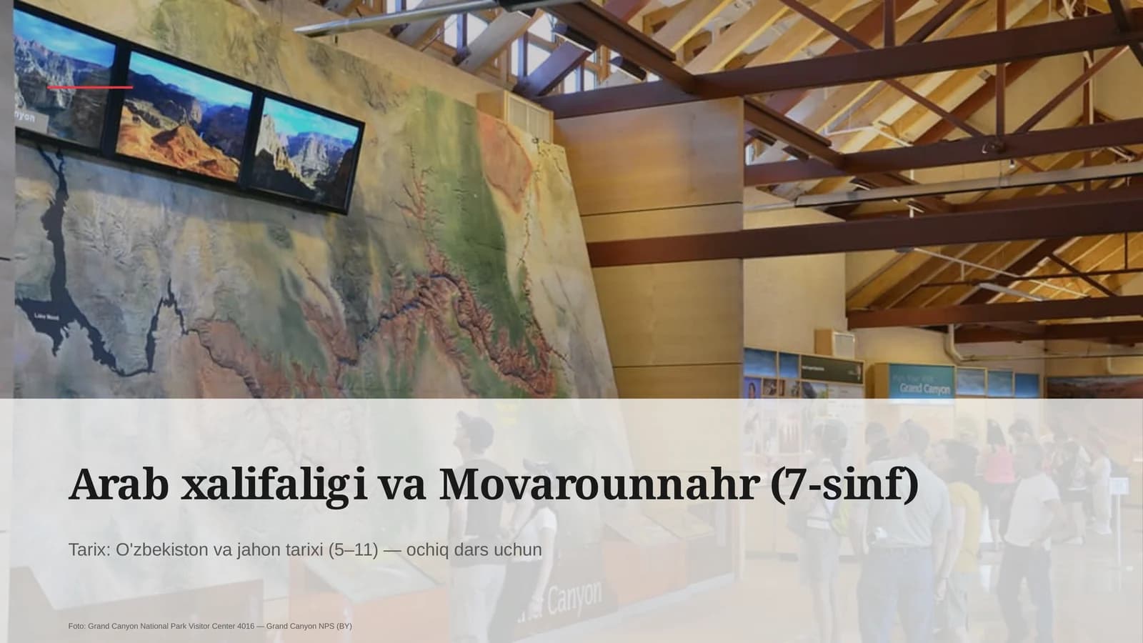 Arab xalifaligi va Movarounnahr (7-sinf)