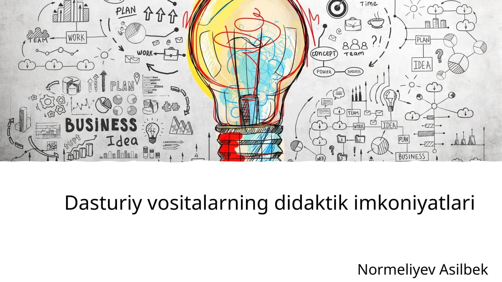Dasturiy vositalarning didaktik imkoniyatlari