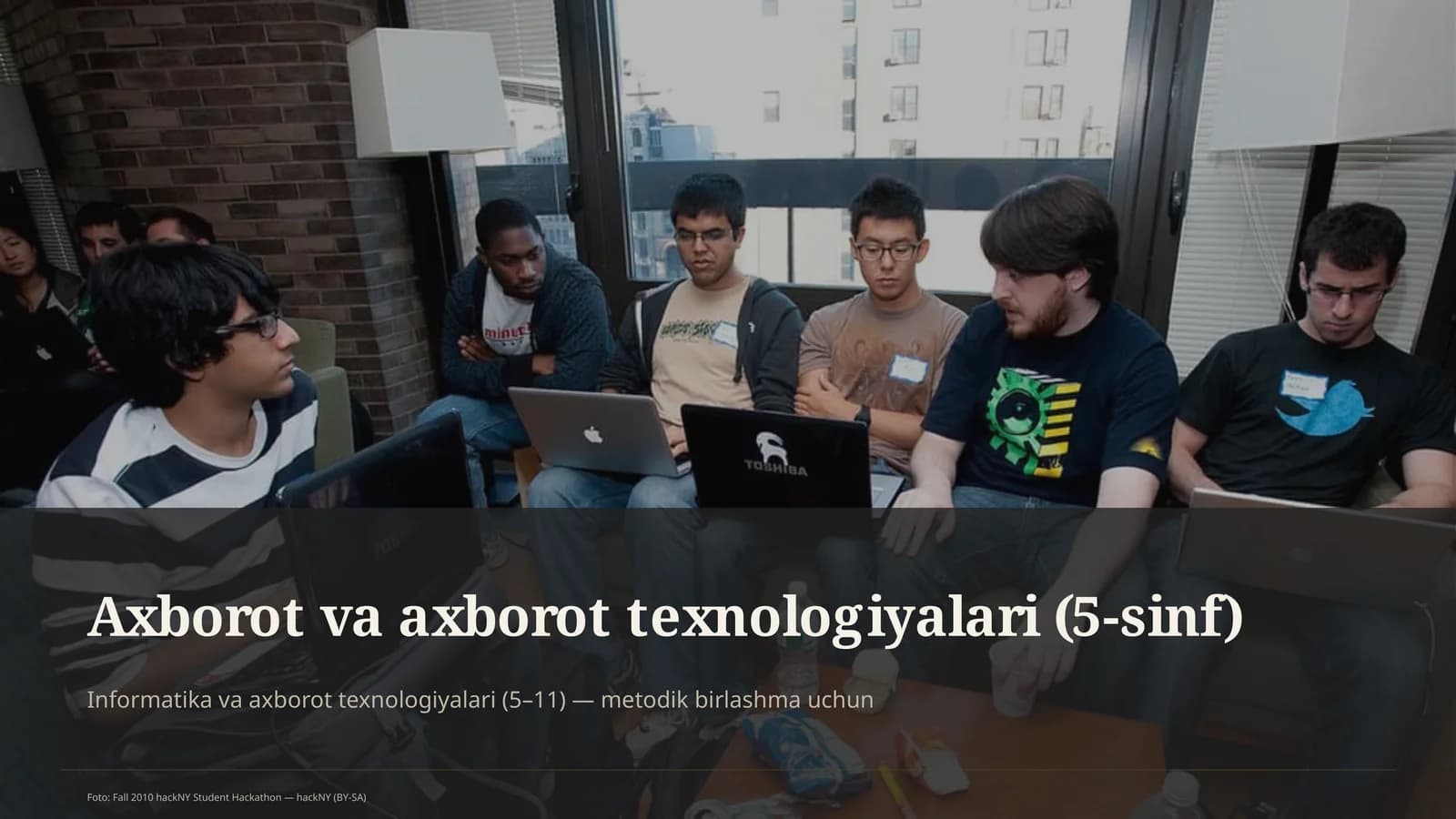 Axborot va axborot texnologiyalari (5-sinf)