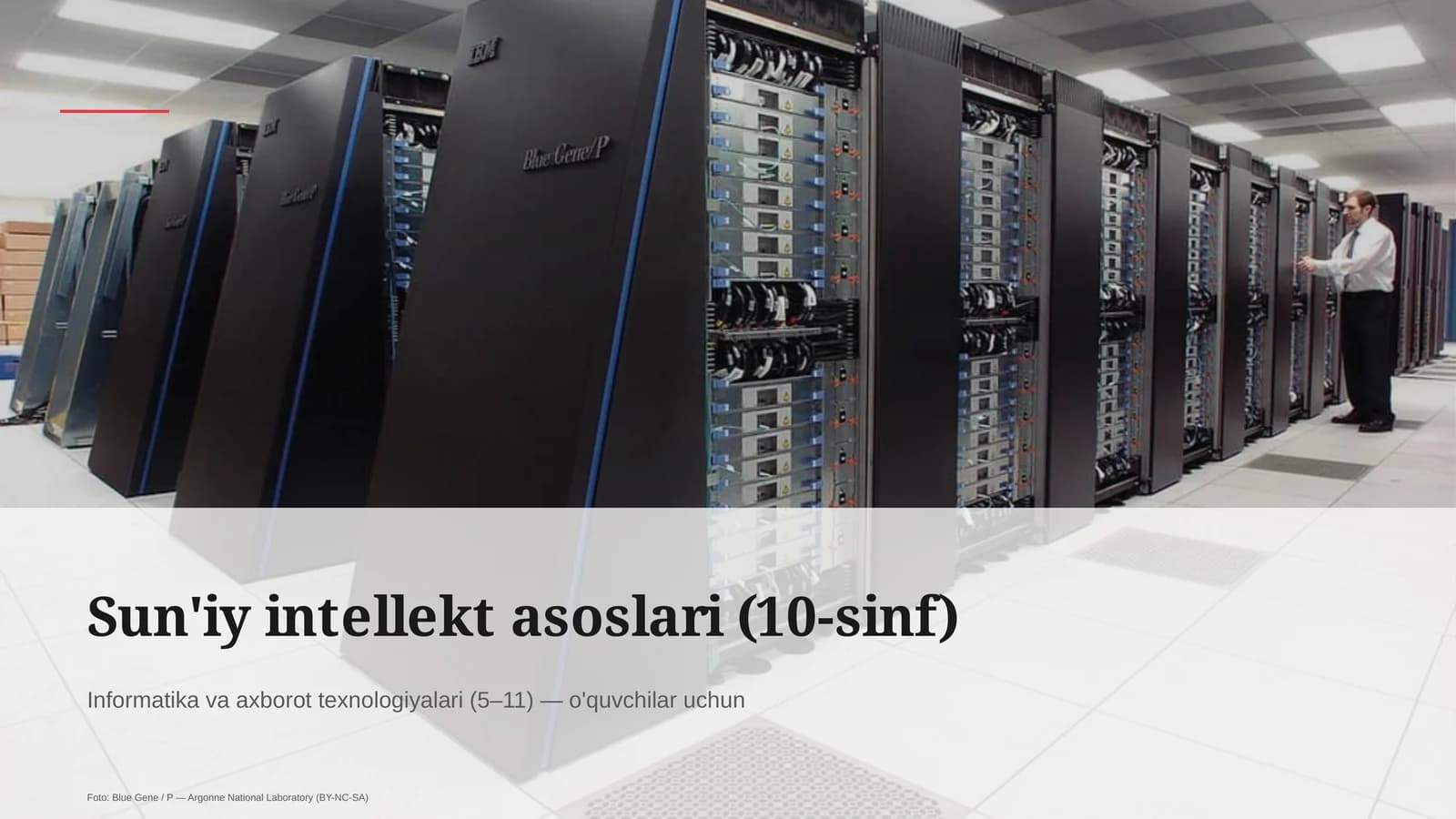 Sun'iy intellekt asoslari (10-sinf)