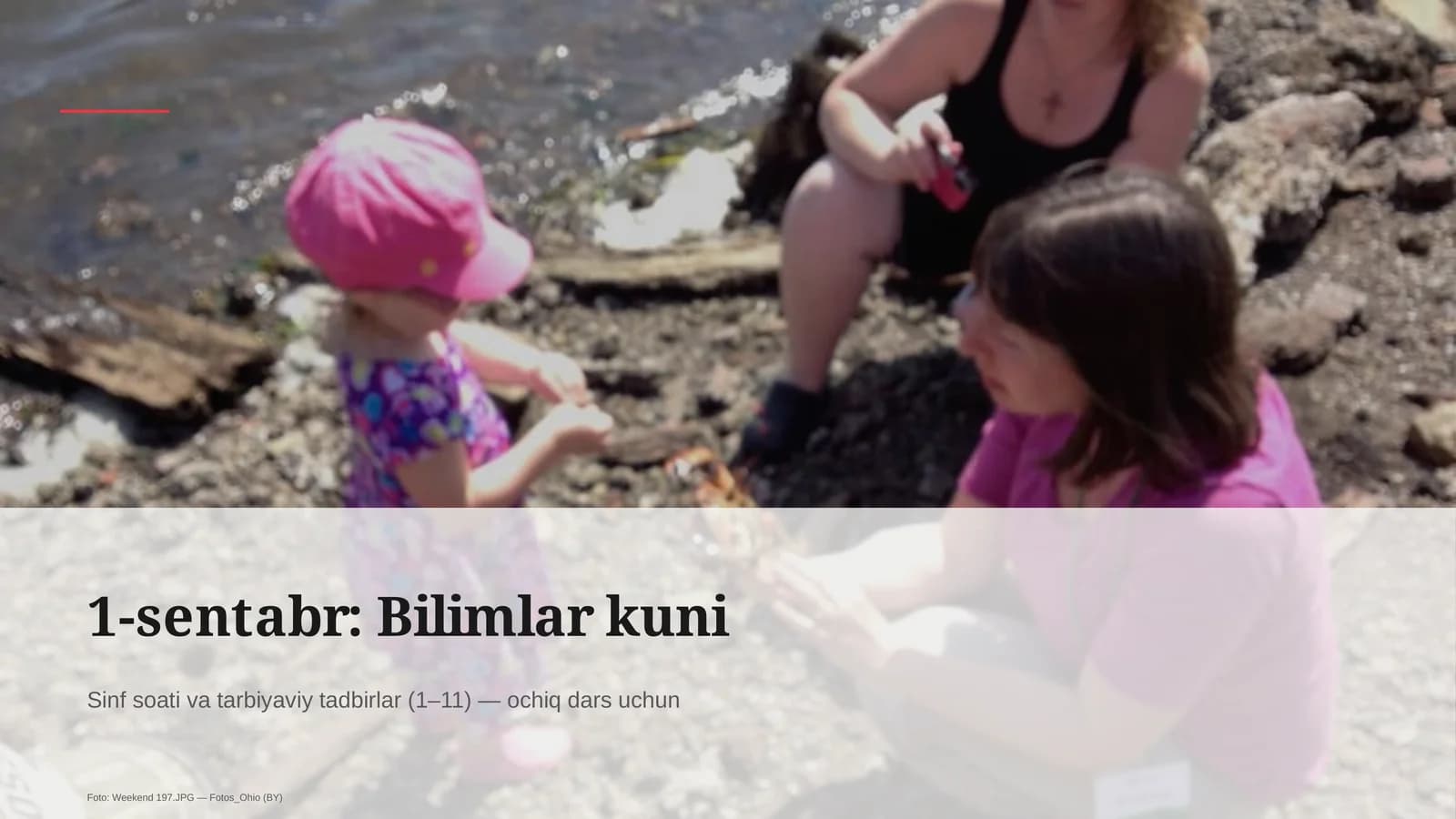 1-sentabr: Bilimlar kuni