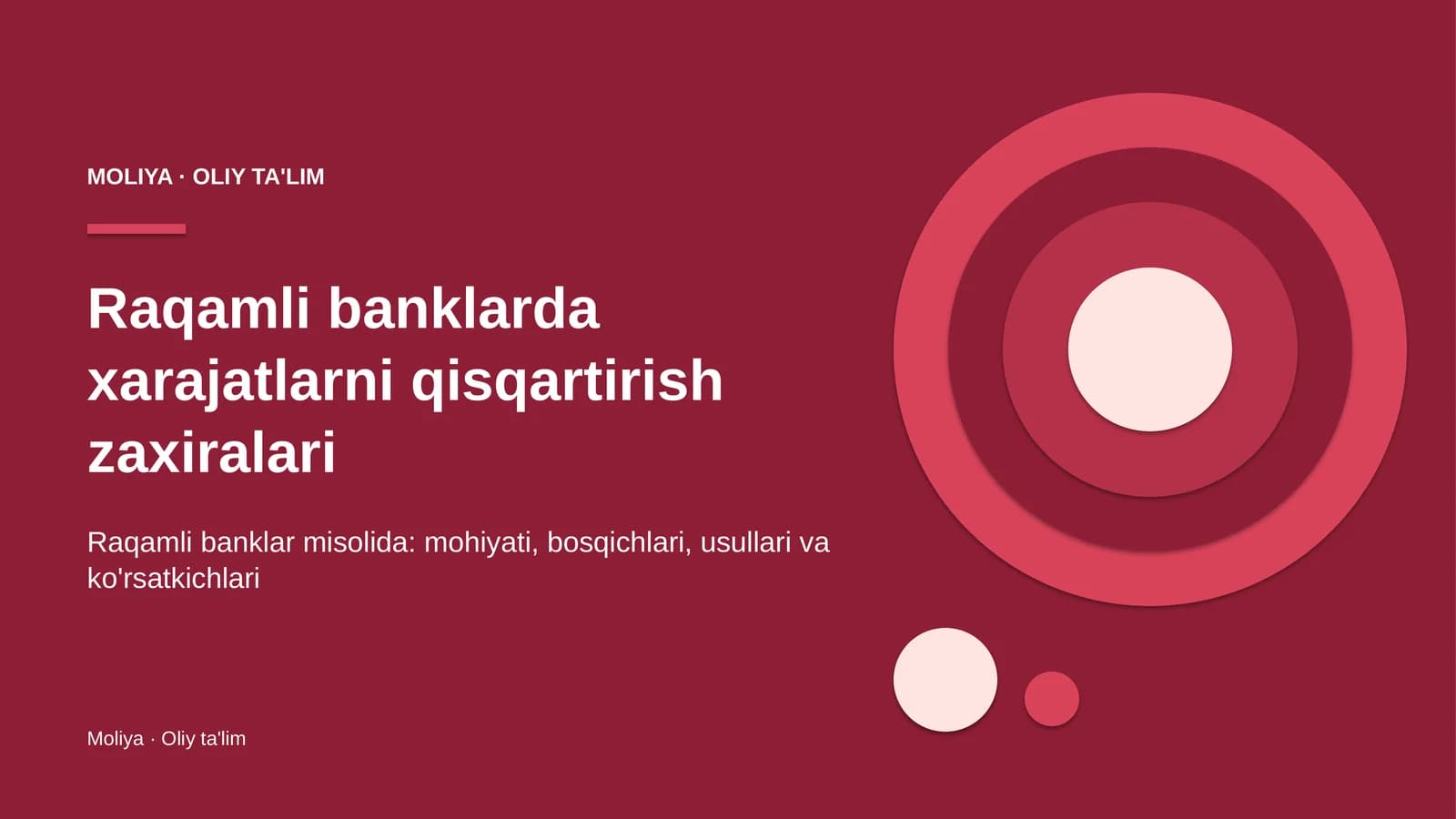 raqamli banklarda xarajatlarni qisqartirish zaxiralari 7001