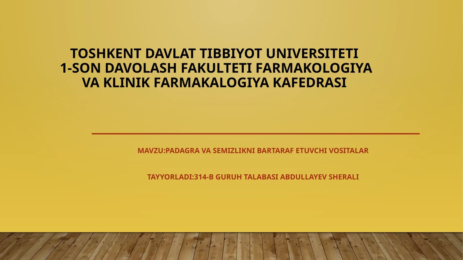 Padagra va semizlikni bartaraf etuvchi vositalar