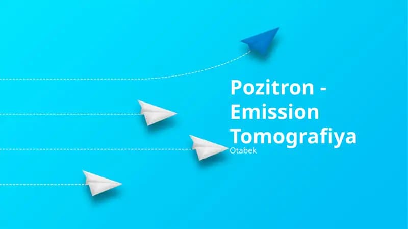 Pozitron - Emission Tomografiya