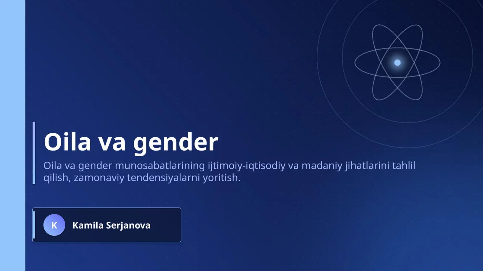 Oila va gender
