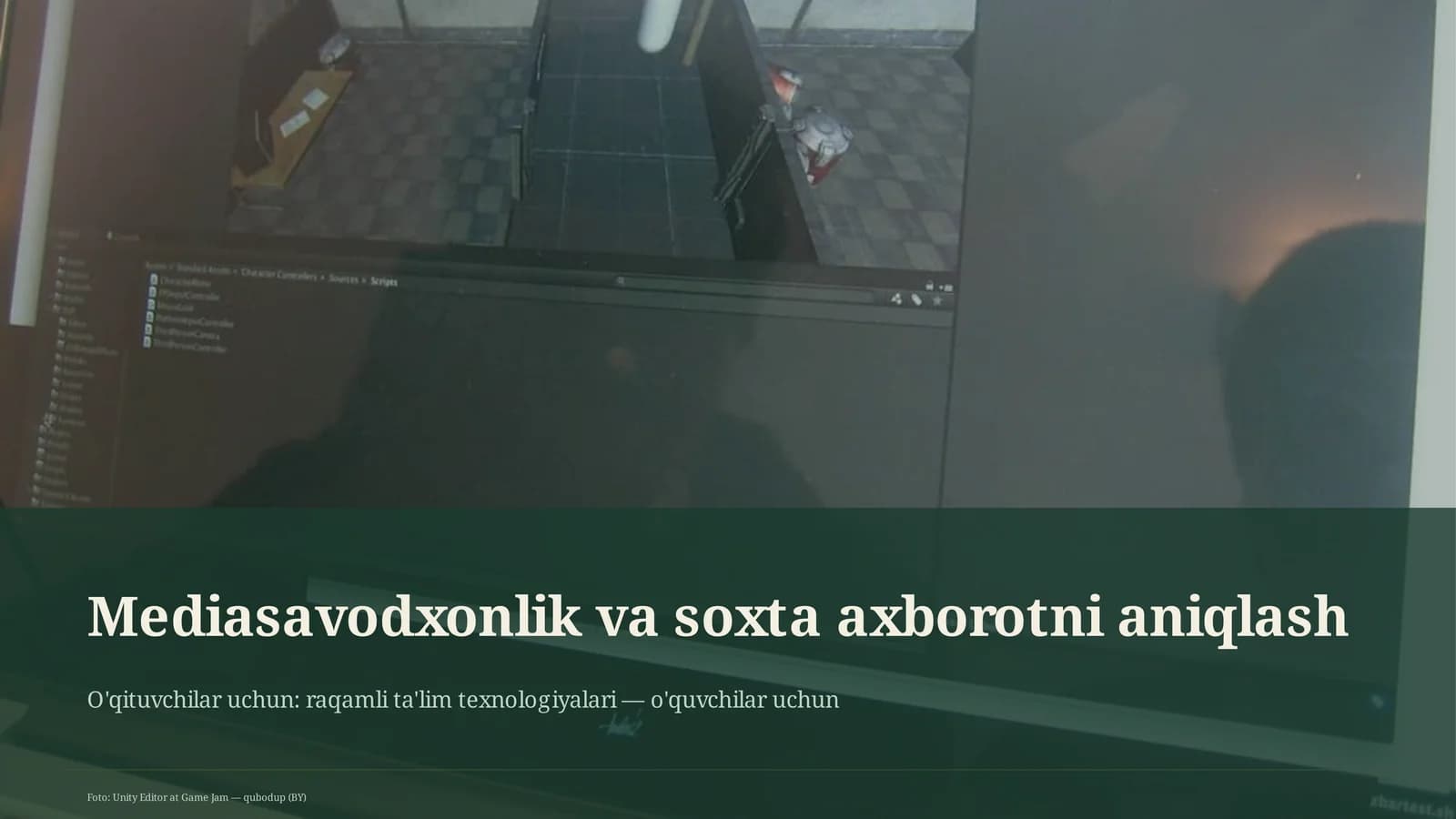 Mediasavodxonlik va soxta axborotni aniqlash