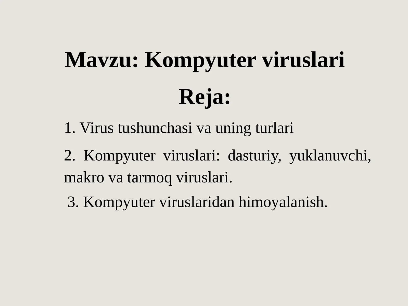 Kompyuter viruslari