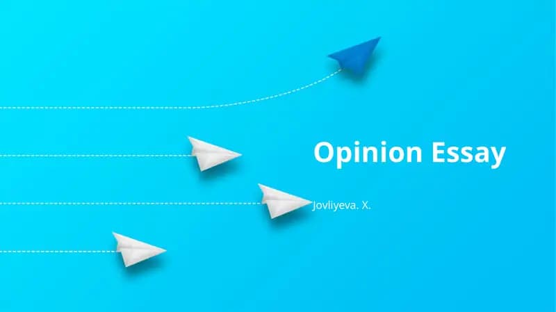 Opinion Essay