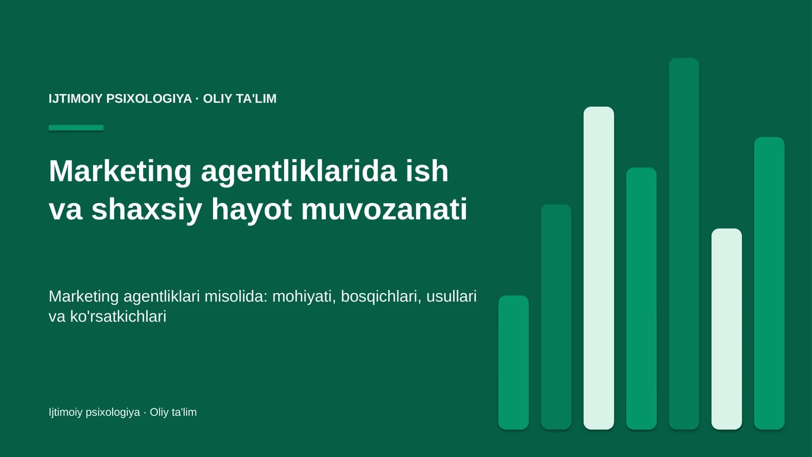 marketing agentliklarida ish va shaxsiy hayot muvozanati 2510