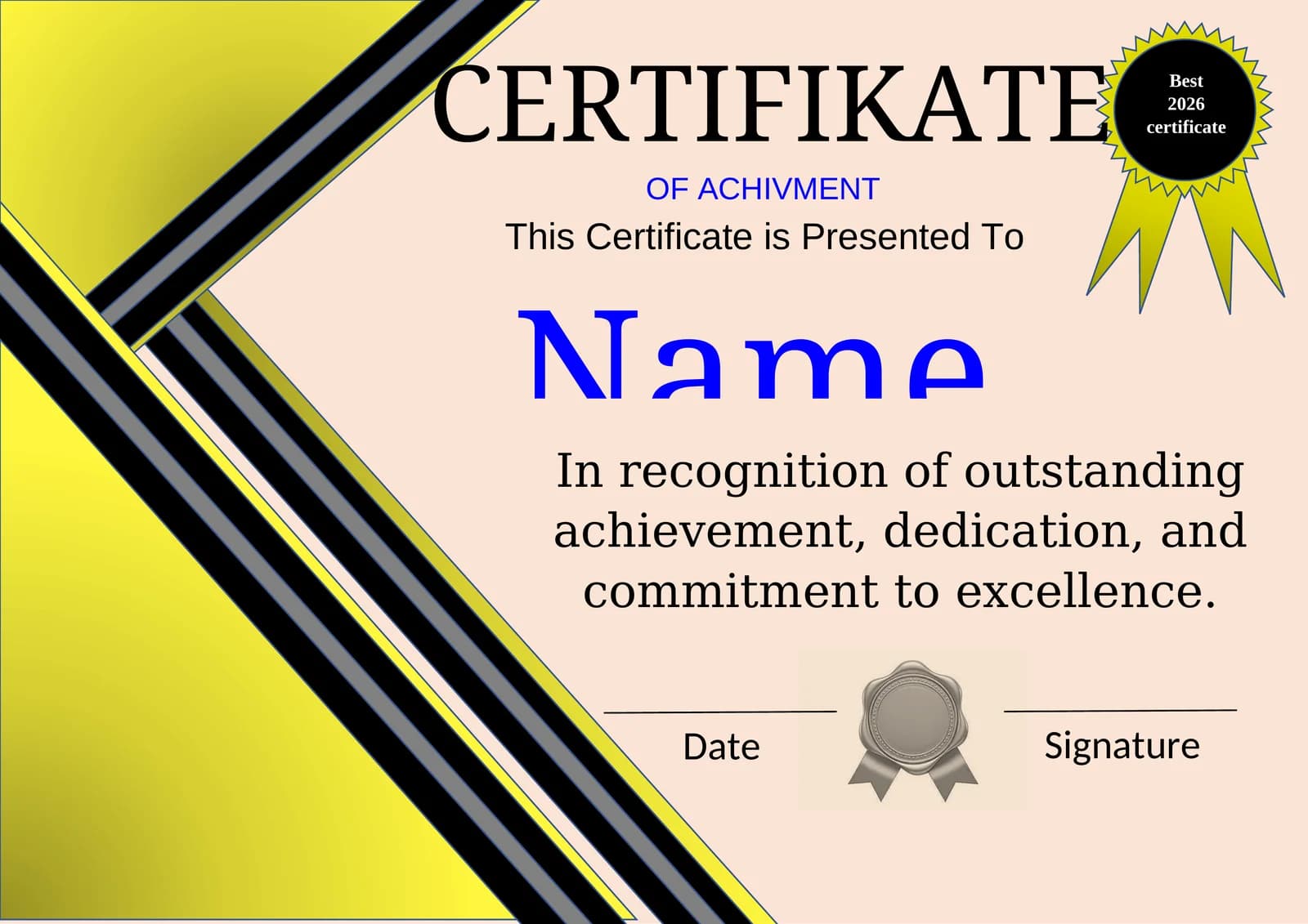 CERTIFICATE, SERTIFIKAT.