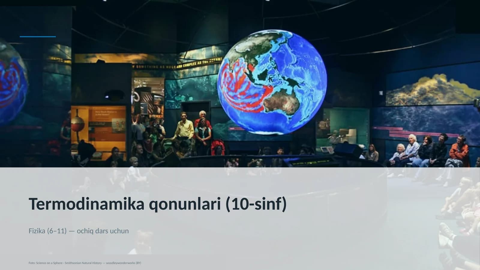Termodinamika qonunlari (10-sinf)