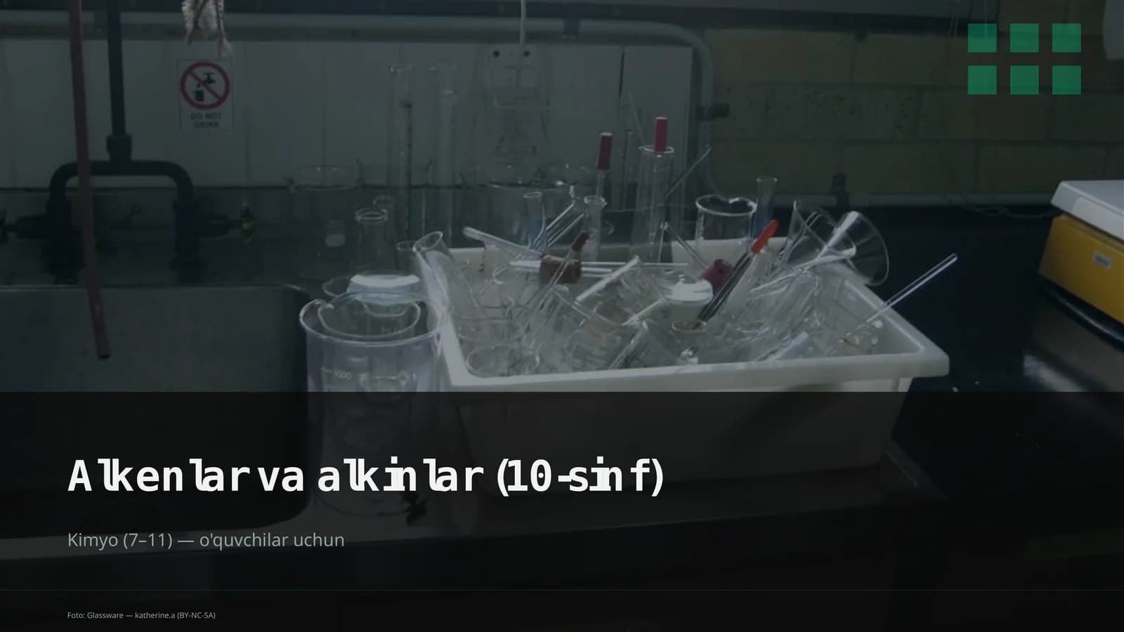 Alkenlar va alkinlar (10-sinf)