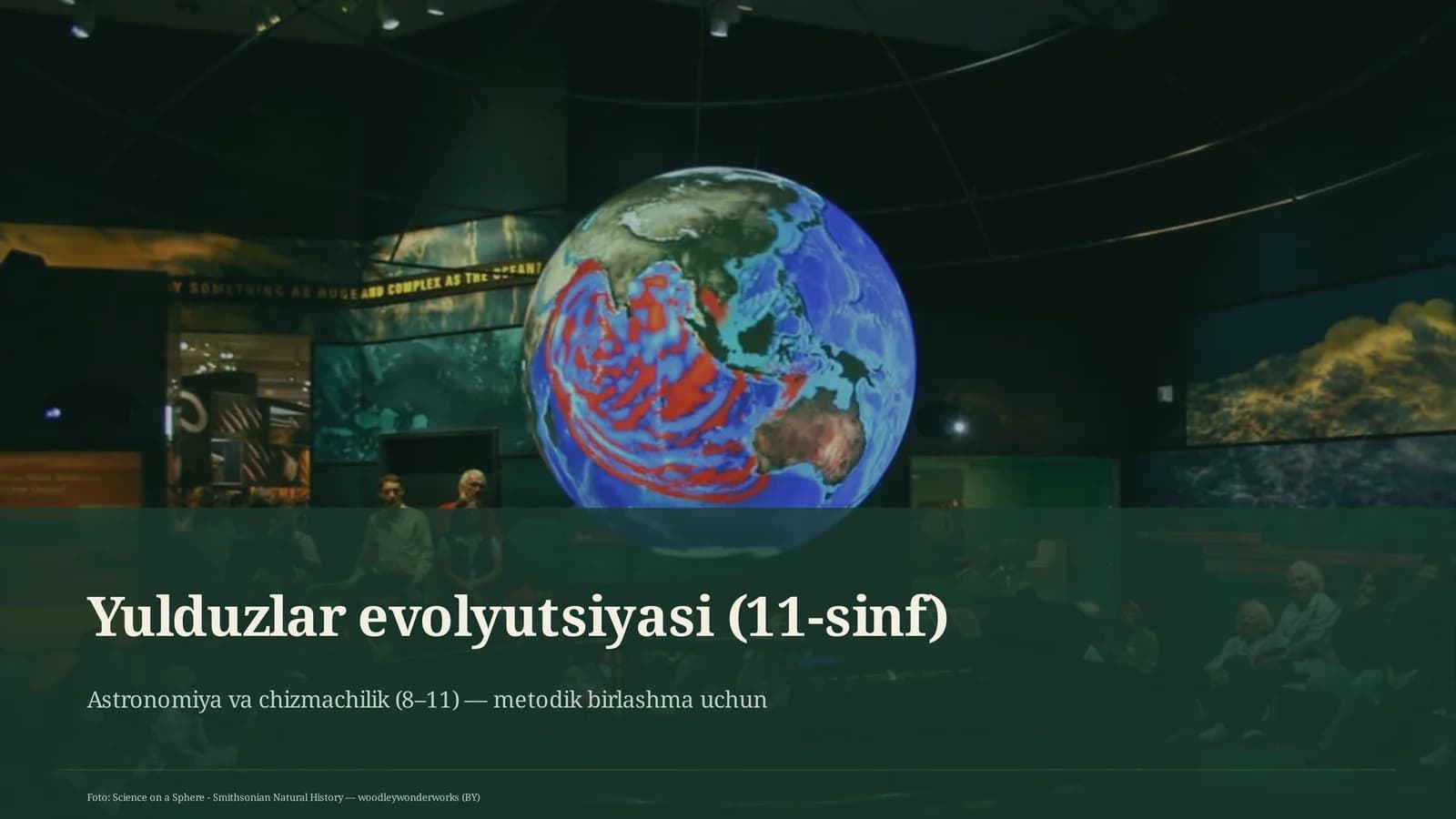 Yulduzlar evolyutsiyasi (11-sinf)
