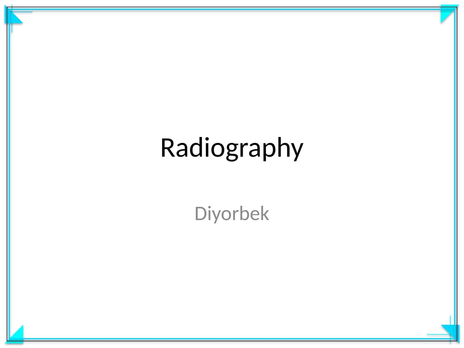 Radiography