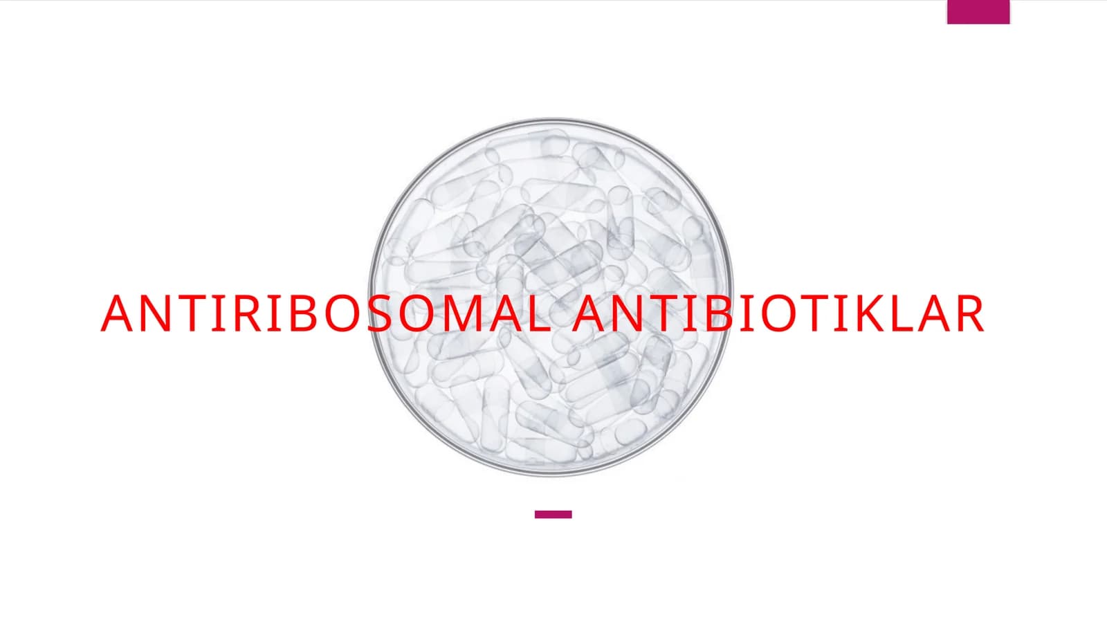ANTIRIBOSOMAL ANTIBIOTIKLAR