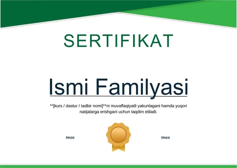 SERTIFIKAT