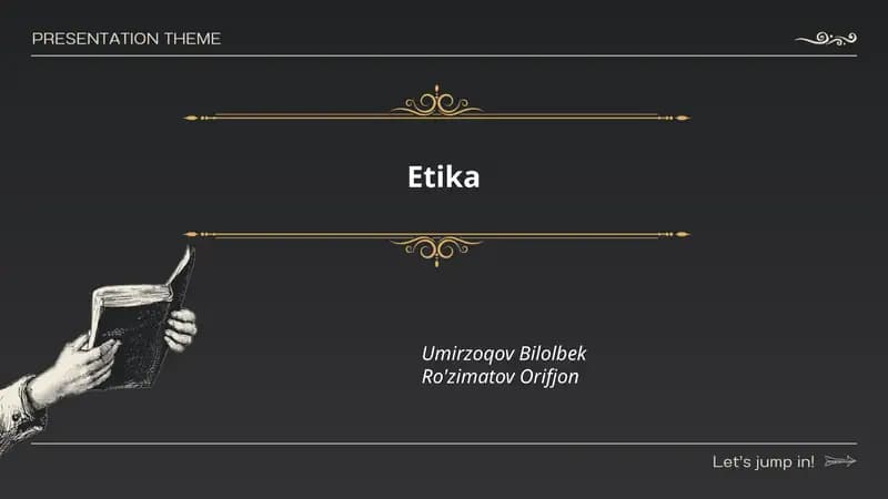 Etika