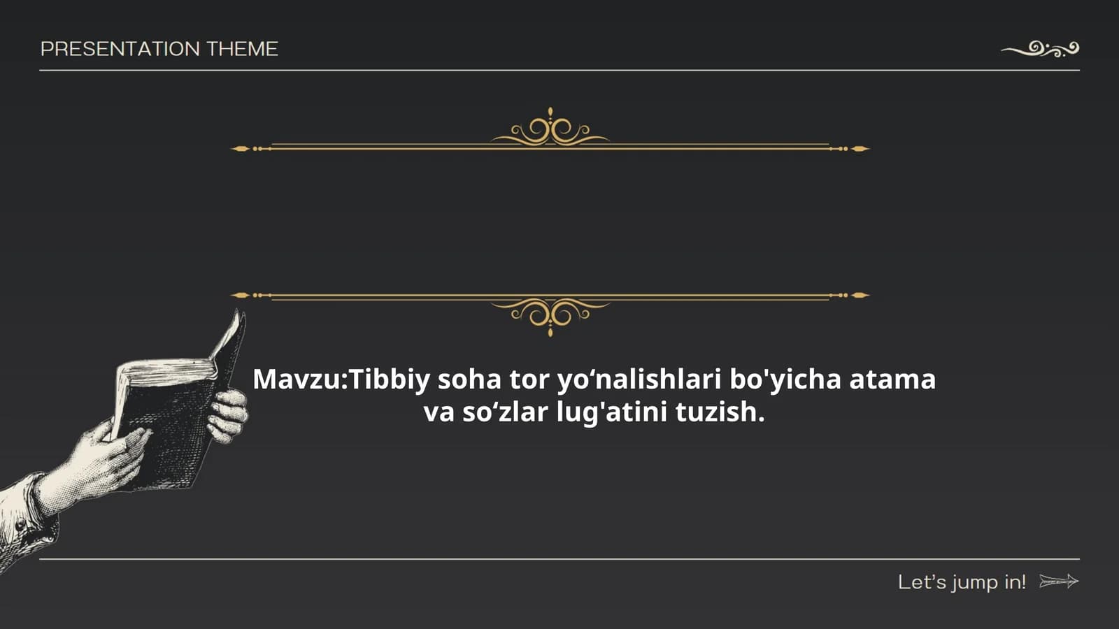 Tibbiy atamalar lug`atini tuzish