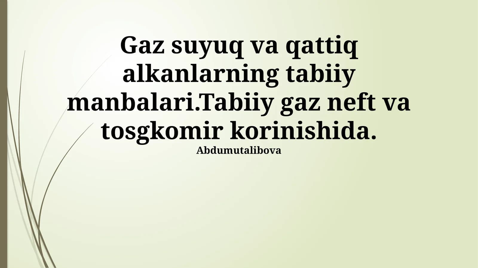 Tabiiy gaz