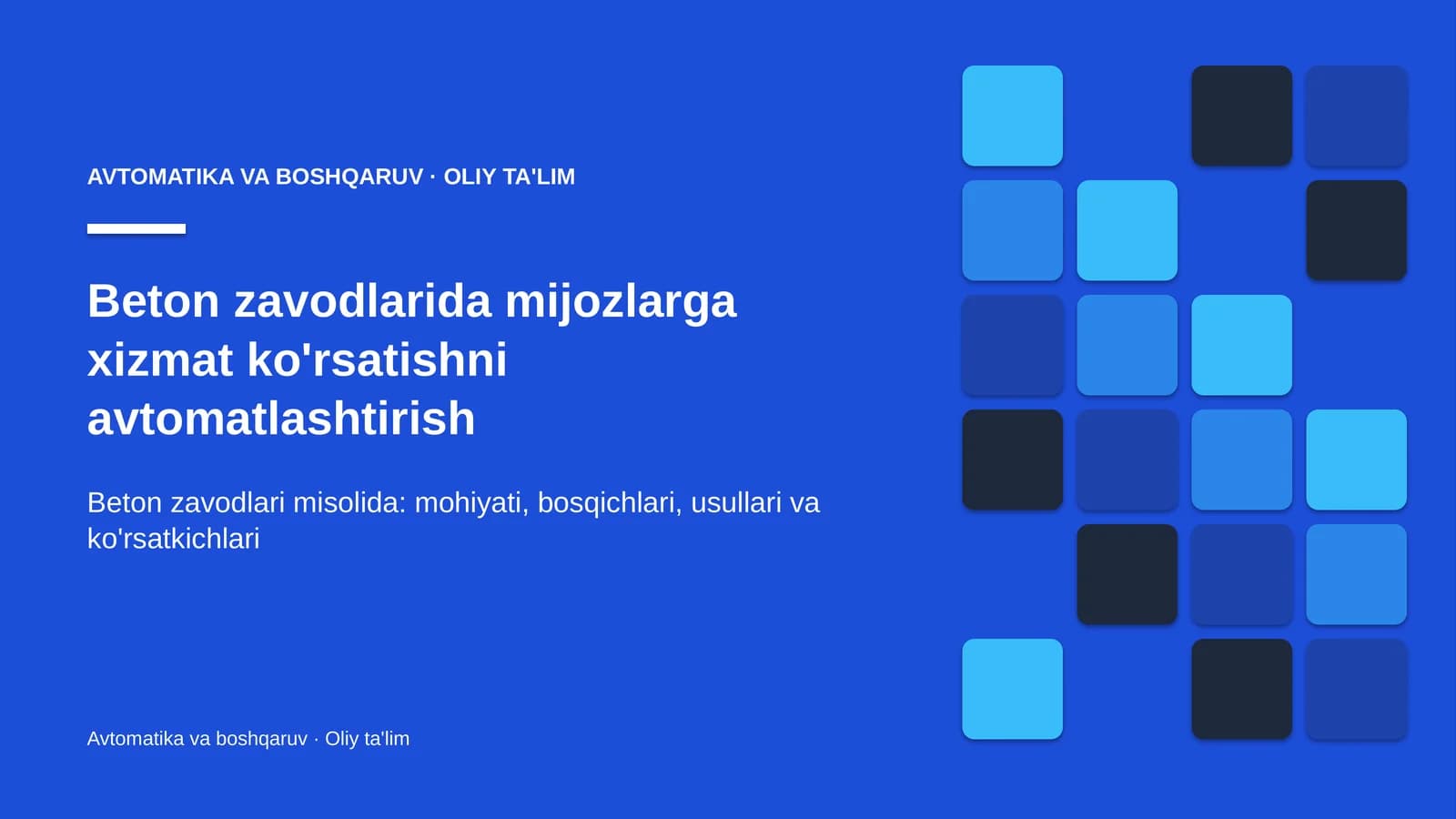 beton zavodlarida mijozlarga xizmat ko'rsatishni avtomatlashtirish 3019