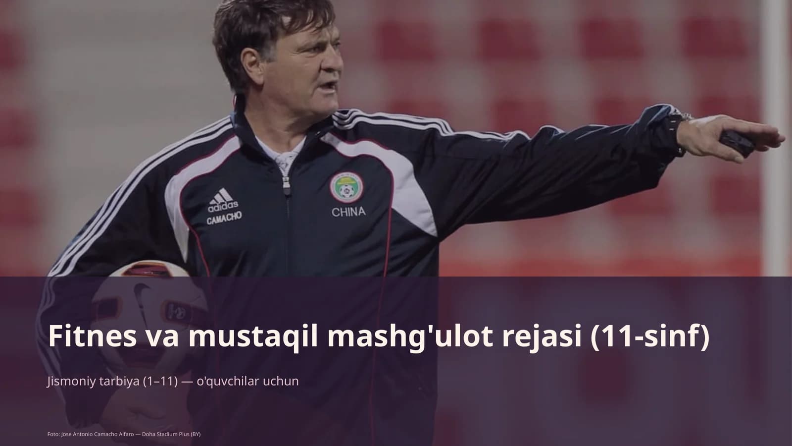 Fitnes va mustaqil mashg'ulot rejasi (11-sinf)