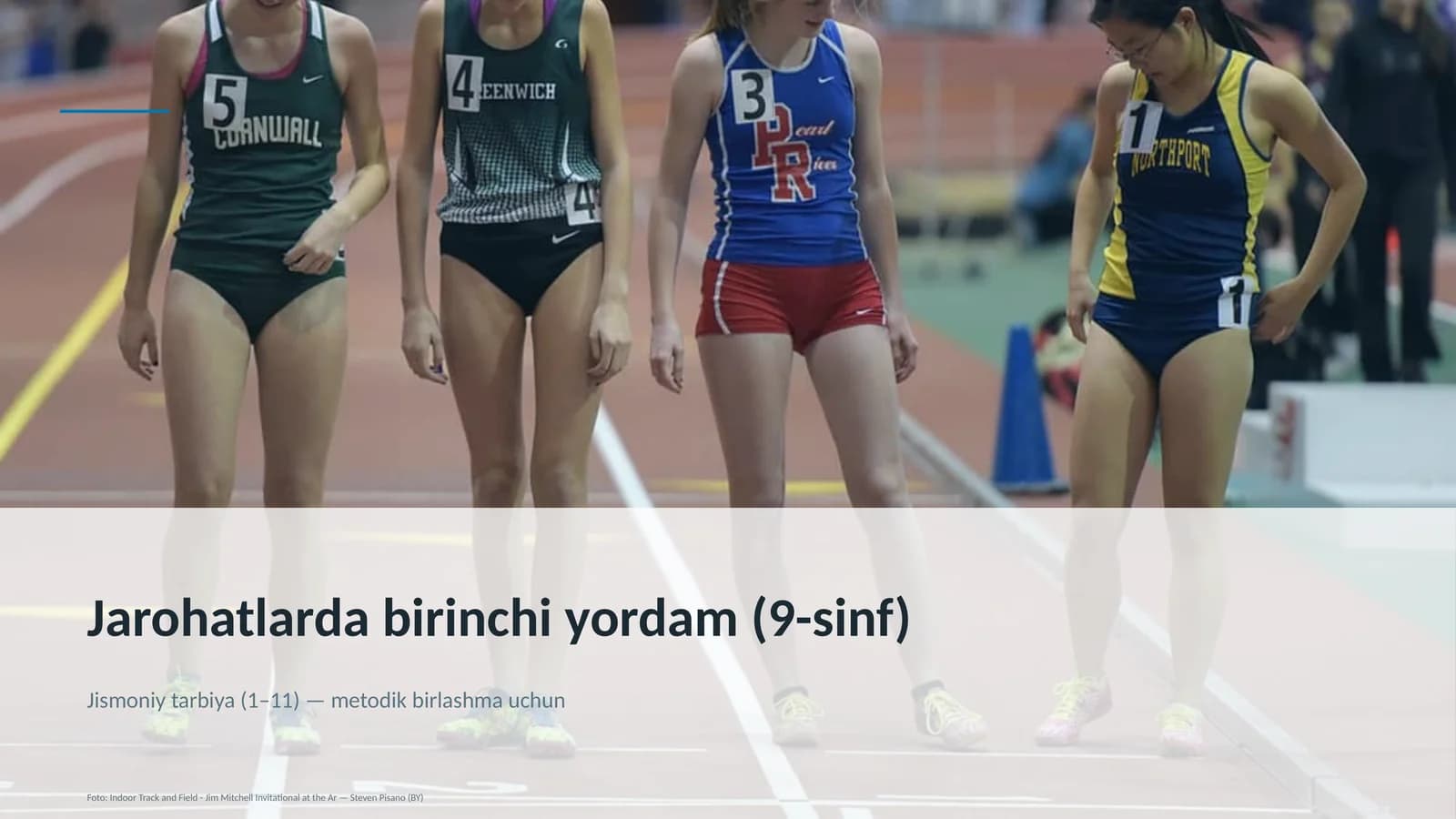 Jarohatlarda birinchi yordam (9-sinf)