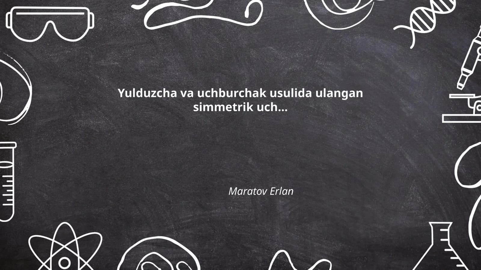 Yulduzcha usulida ulash