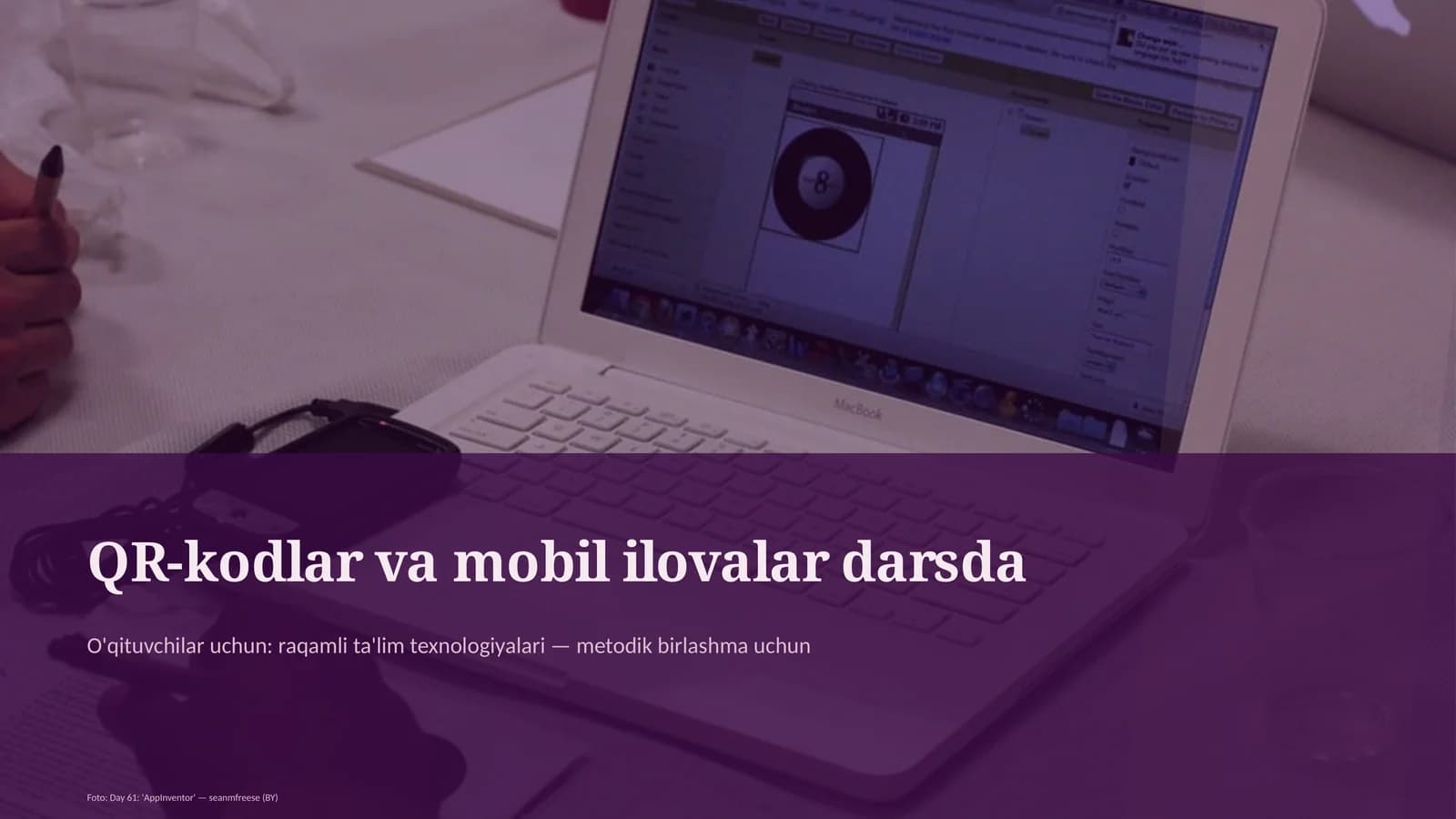 QR-kodlar va mobil ilovalar darsda