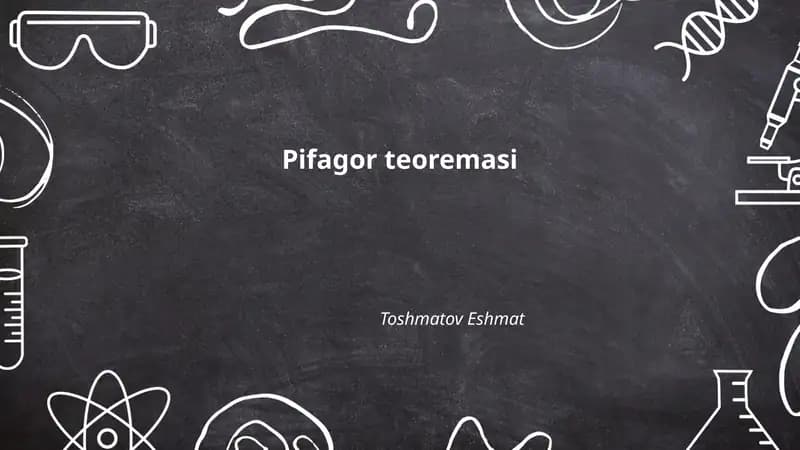 Pifagor teoremasi