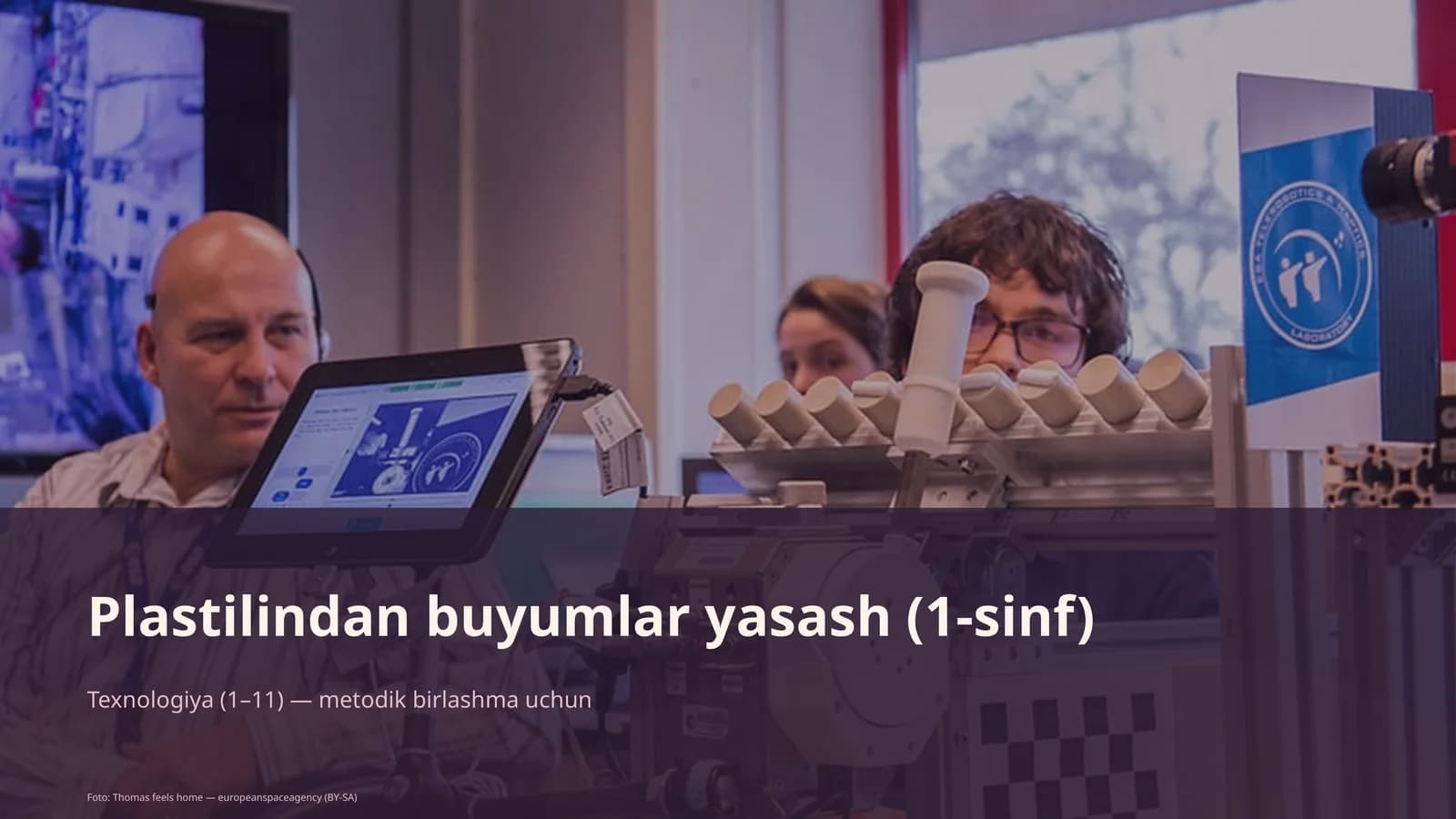 Plastilindan buyumlar yasash (1-sinf)