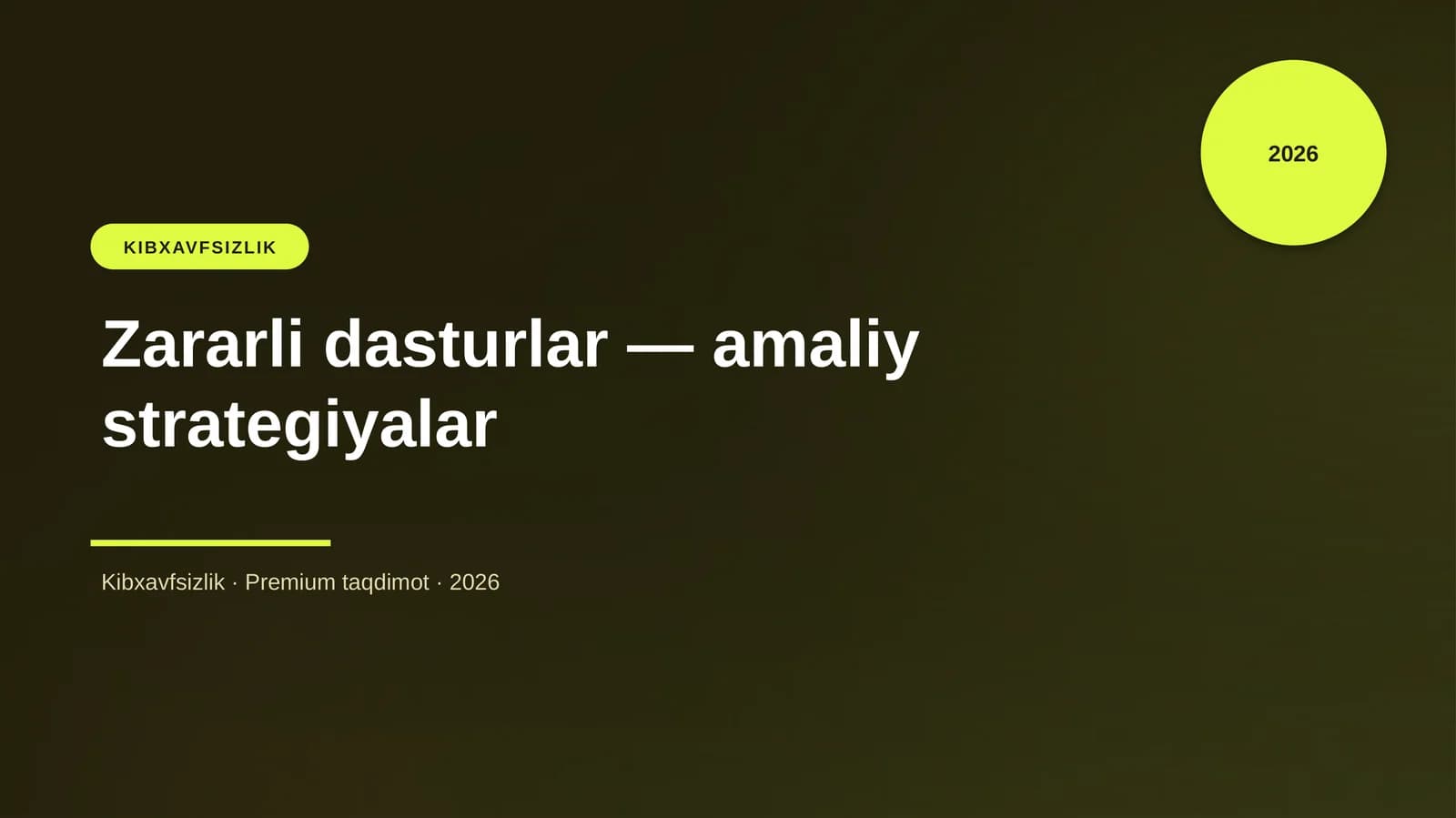 KIBXAVFSIZLIK