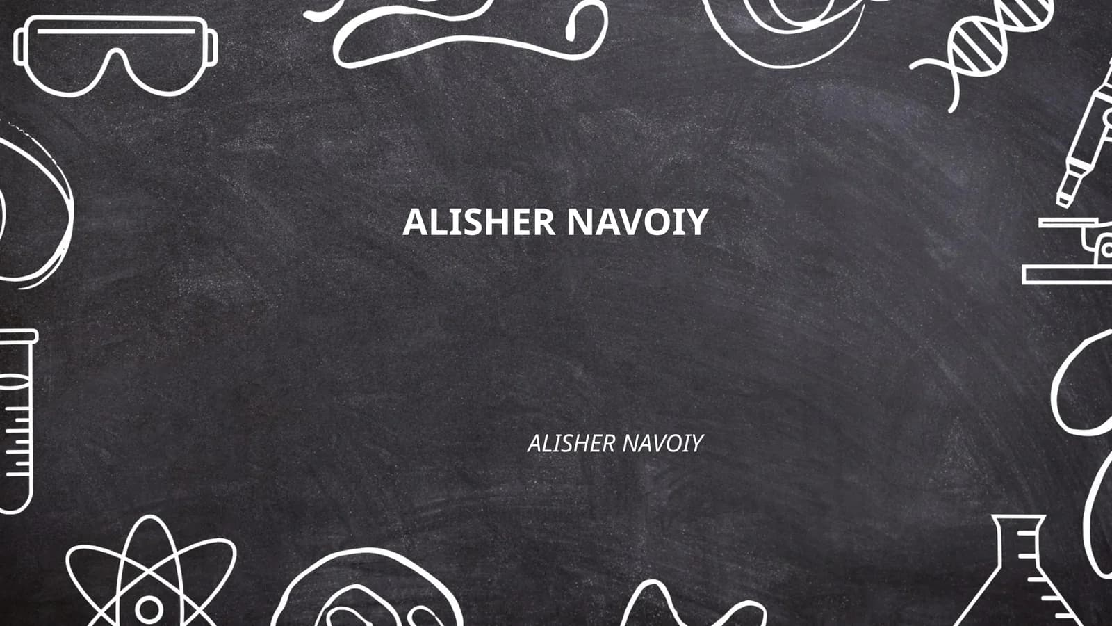 Alisher Navoiyning hayoti