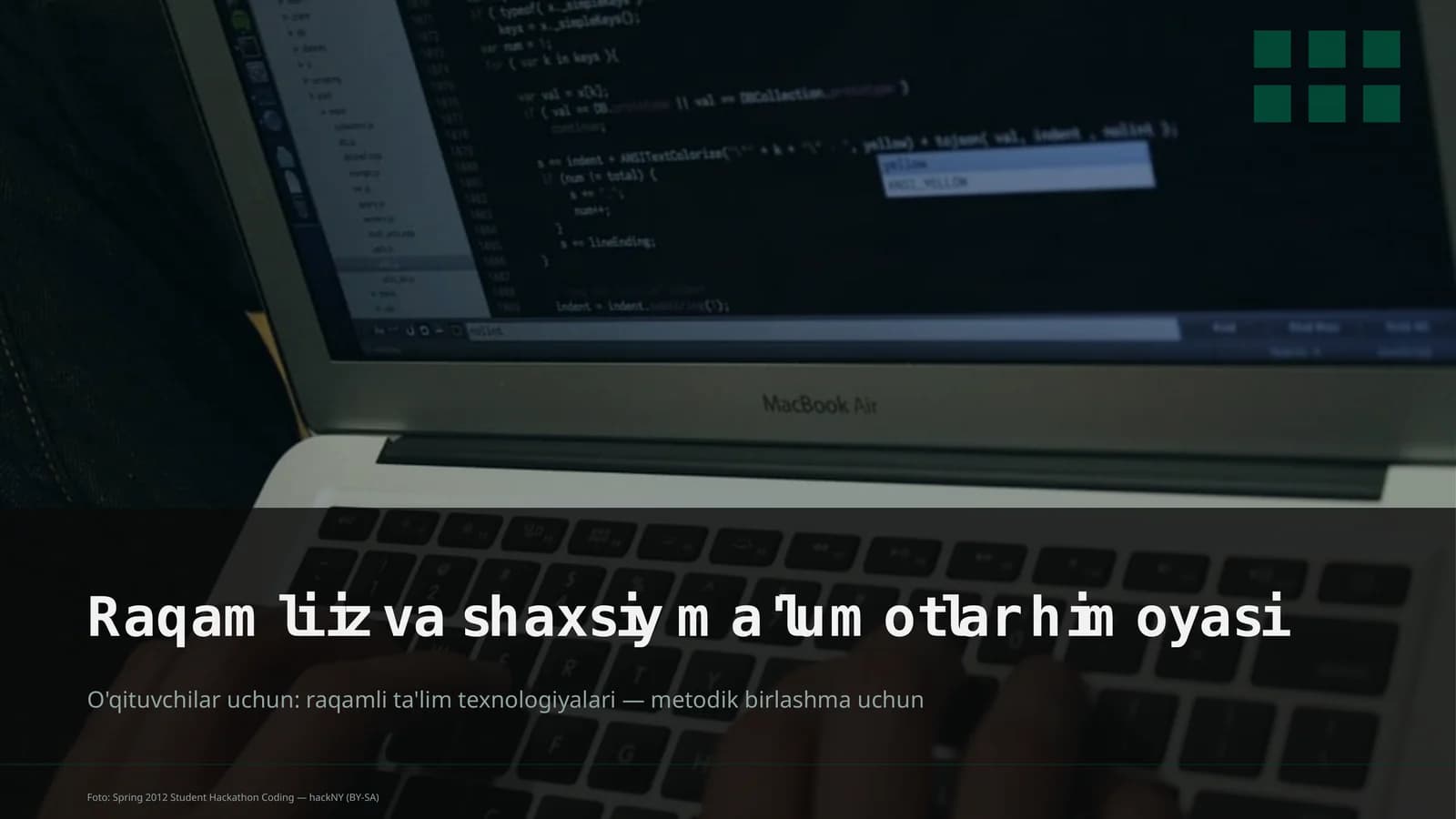 Raqamli iz va shaxsiy ma'lumotlar himoyasi