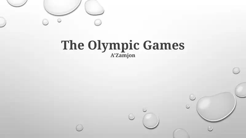 Olimpiya oyinlari
