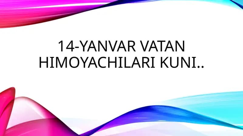 14-yanvar