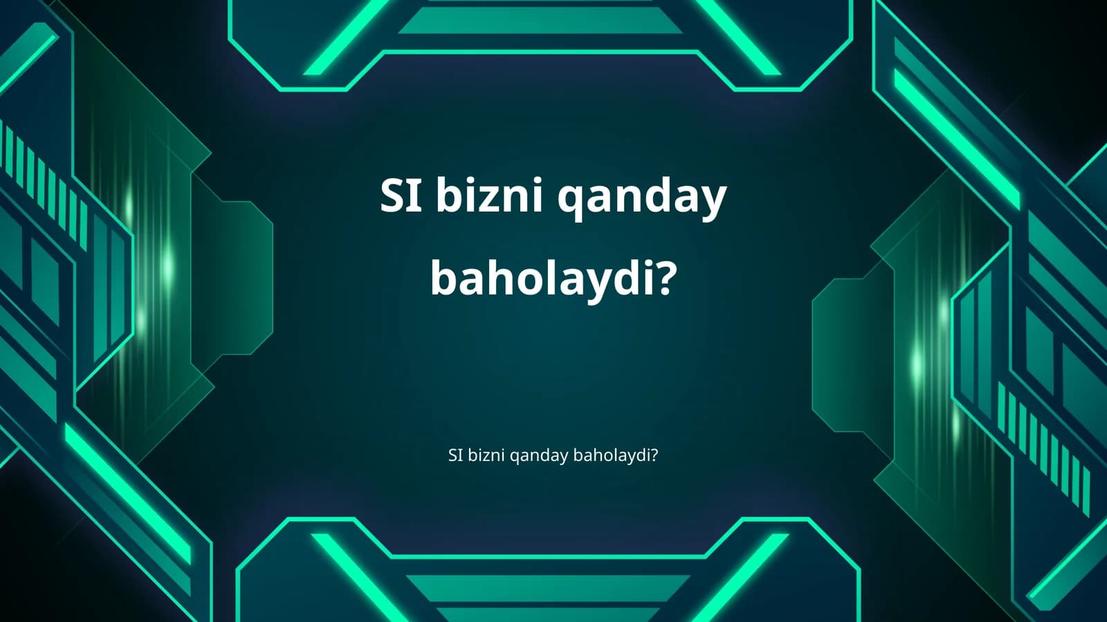 Sun'iy intellekt tushunchasi