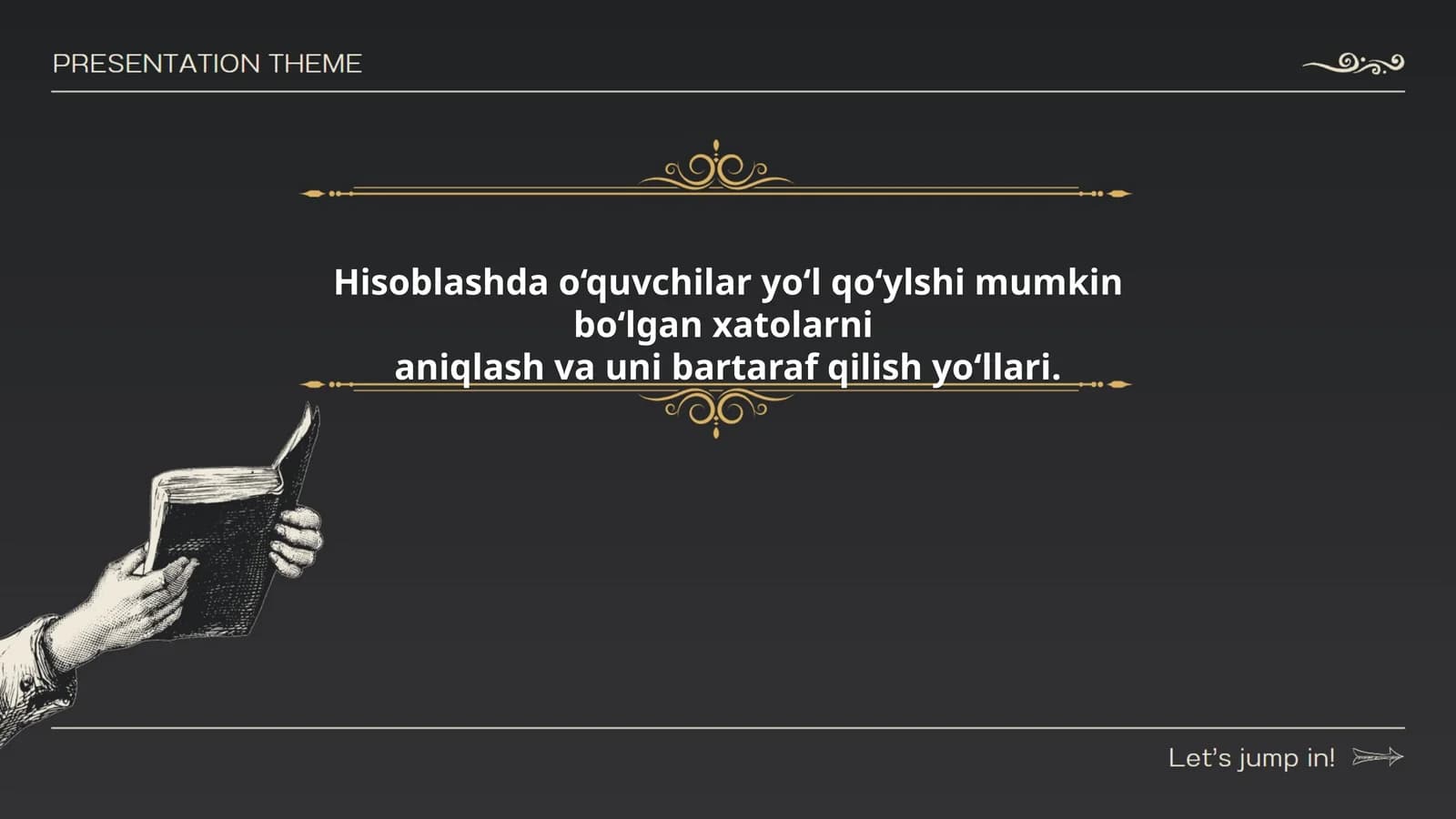 Arifmetik amallarni bajarishdagi xatolar