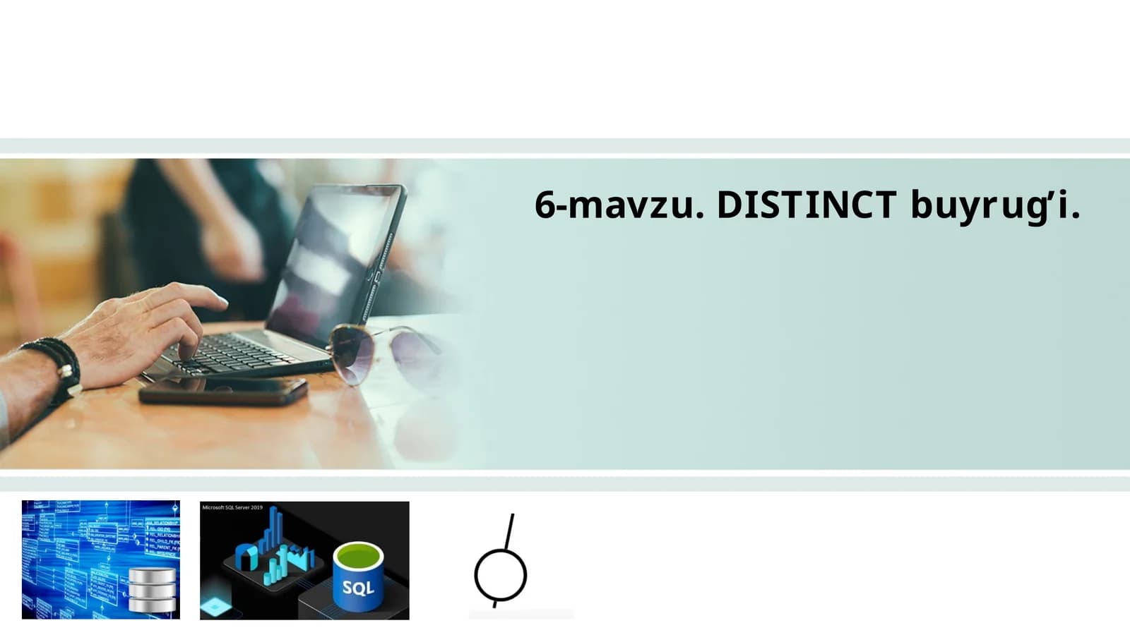 DISTINCT buyrug’i