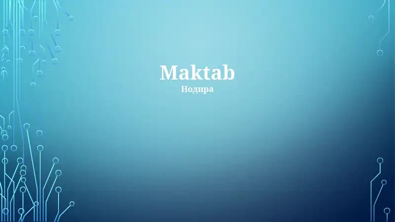 Maktab